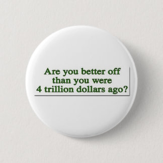 Are you Better Off ? 2 Inch Round Button
