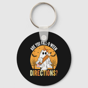 Are You Fall-o-ween Direction Funny Sarcastic Quot Keychain