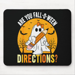 Are You Fall-o-ween Direction Funny Sarcastic Quot Mouse Pad