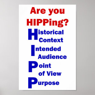 Are you HIPPing Poster AP History