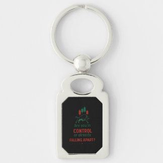 Are You in Control? – Trader Discipline Keychain