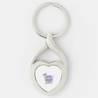 Are You Kitten Me Right Meow Keychain