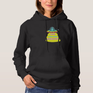Are You Not Amused Alien Sci Fi UFO Dangling Phone Hoodie