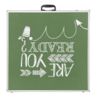 Are You Ready? Football Chalkboard-Styled