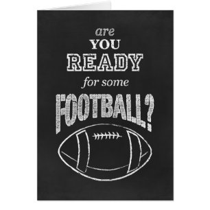 are you ready for some football?
