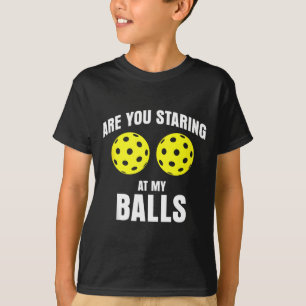 Are you staring at my funny pickle ball tank top