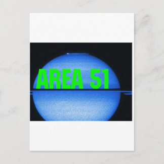 AREA 51 POSTCARD