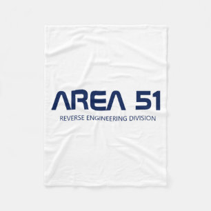 Area 51 Reverse Engineering Alien Ufo Paranormal Fleece Blanket