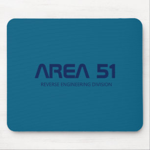 Area 51 Reverse Engineering Alien Ufo Paranormal Mouse Pad
