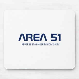 Area 51 Reverse Engineering Alien Ufo Paranormal Mouse Pad