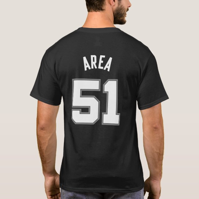 Area 51 T-Shirt (Back)
