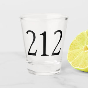 Area Code 212 (NY City) Shot Glass