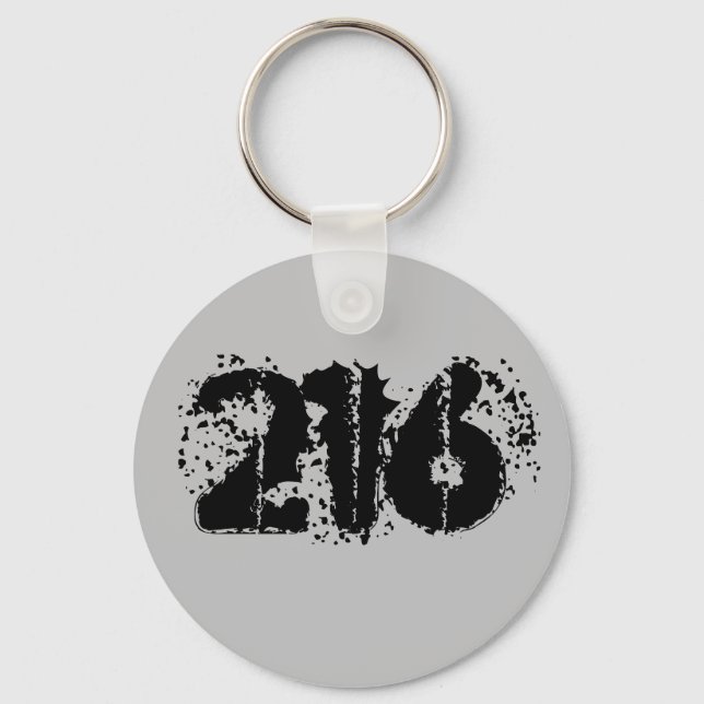 Area Code 216 (Cleveland) Keychain (Front)