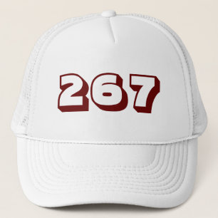 Area Code 267 (Philadelphia) Trucker Hat