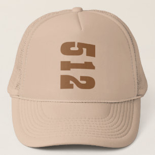 Area Code 512 (Austin, TX) Trucker Hat