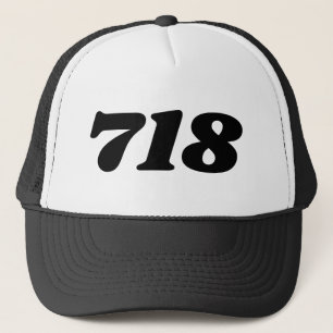 Area Code 718 (New York City) Trucker Hat