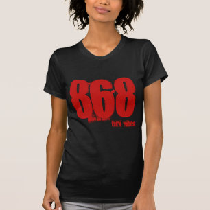 Area Code Trini Tshirt 868