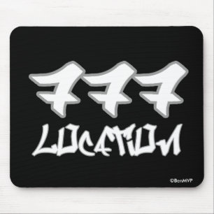 Area Codes Mouse Pad