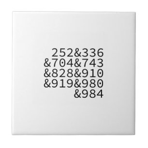 Area Codes North Carolina Tile