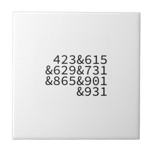 Area Codes Tennesse Tile