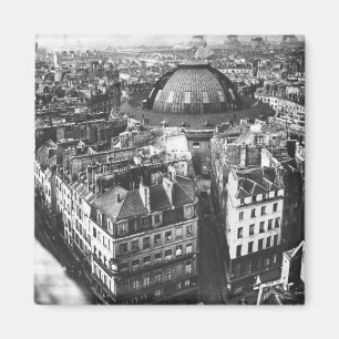 Area of the Grain Market, Paris, before 1887 Magnet