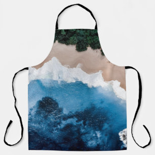 AREAL VIEW PHOTOGRAPHY OF OCEAN APRON