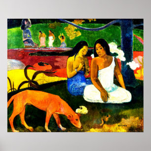 Arearea by Paul Gauguin Poster