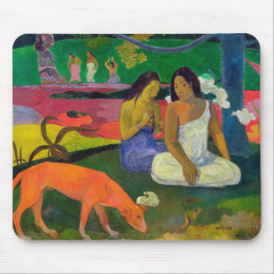 Arearea (The Red Dog), 1892 Mouse Pad