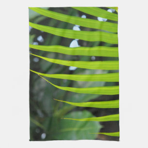 Areca Palm Frond Kitchen Towel