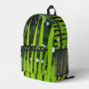 Areca Palm Frond Print Cut Sew Bag