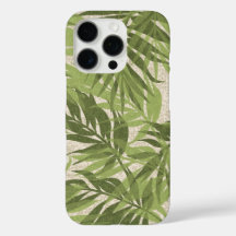 Areca Palms Hawaiian Tropical Vintage Green 