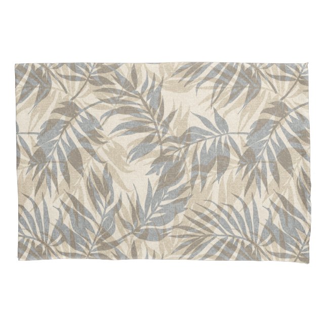 Areca Palms Hawaiian Tropical Vintage Pillowcase (Front)