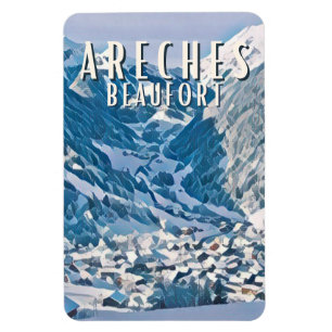 Areches Beaufort Station de ski Magnet