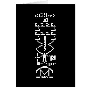 Arecibo Binary Message 1974