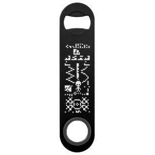 Arecibo Binary Message Reply Bar Key