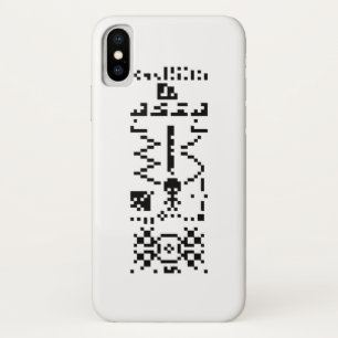 Arecibo Binary Message Reply Case-Mate iPhone Case