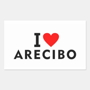 Arecibo Puerto Rico love city heart like travel Sticker