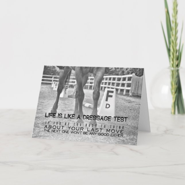 ARENA LETTERS Greeting Card (Front)