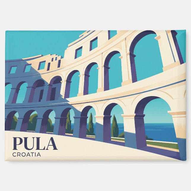 Arena of Pula Croatia Magnet (Front)
