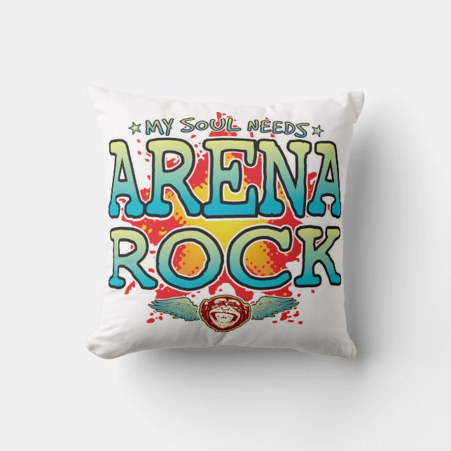 Arena Rock Soul Cushion (Front)
