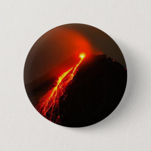 ARENAL VOLCANO, Costa Rica 2 Inch Round Button