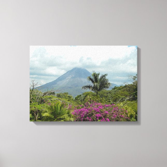 Arenal Volcano - Costa Rica Canvas Print (Front)