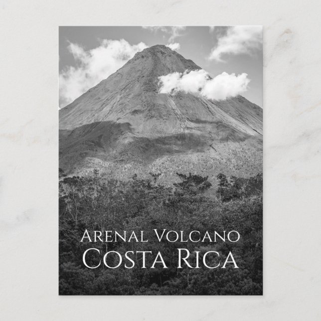 ARENAL VOLCANO Costa Rica Famous Landmark Postcard (Front)