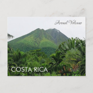 Arenal Volcano, Costa Rica Postcard