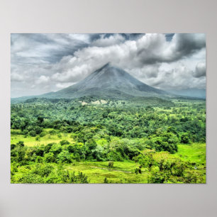 Arenal Volcano - Costa Rica Poster