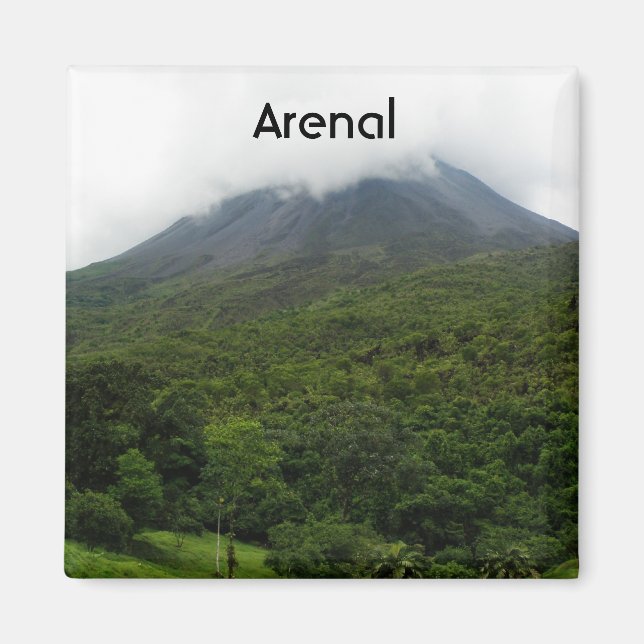 Arenal Volcano Magnet (Front)