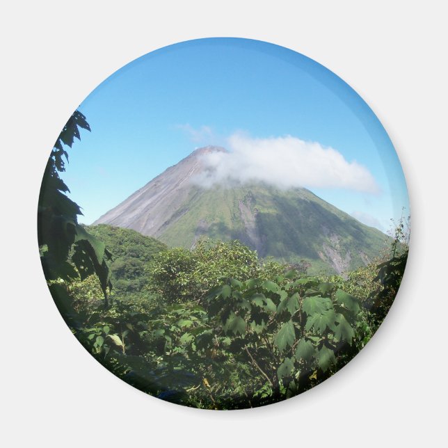 arenal volcano magnet (Front)