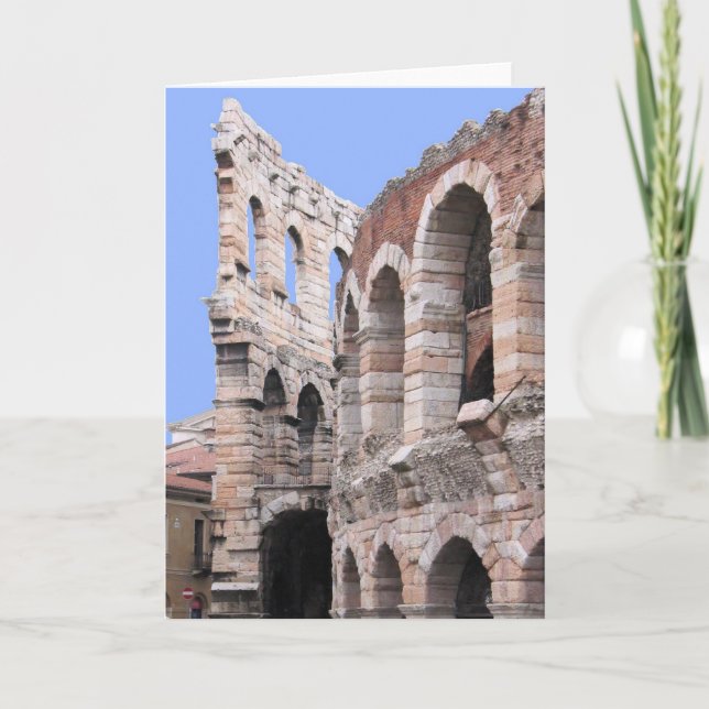 Arène de Vérone, Italie - masquez la carte de (Devant)