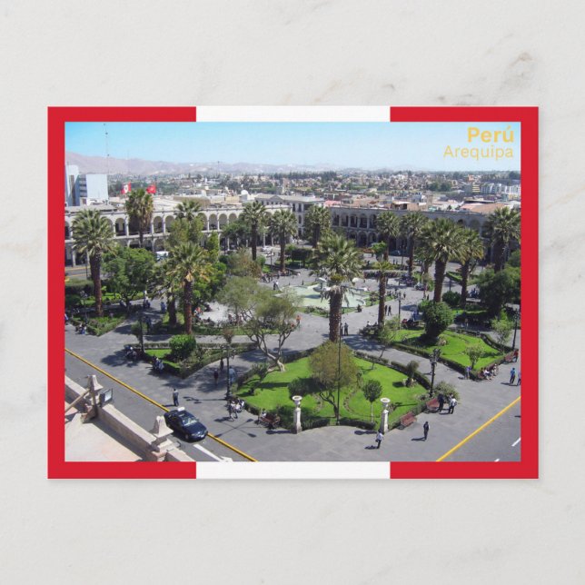 Arequipa - Peru Postcard (Front)