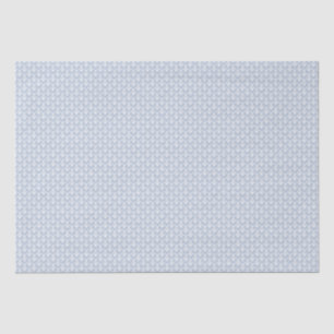 Ares (Chambray Blue) – Symmetric Seashell Pattern Tissue Paper